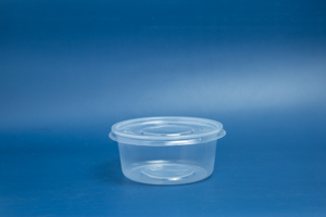 OEM personnalisé passe au micro-ondes 24oz 34oz Récipient alimentaire en plastique PP Boîte de forme ronde à emporter jetable transparent à bas prix - Product Image 2