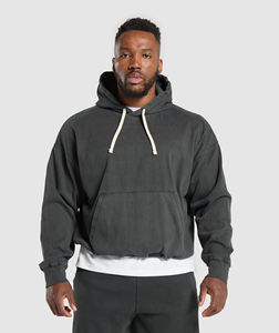 เสื้อฮู้ดดี้พิมพ์ลายดิจิทัลคุณภาพสูงสำหรับผู้ชาย ทรงปกติ สวมใส่สบาย รับผลิตตามสั่ง ขายส่ง - Product Image 6