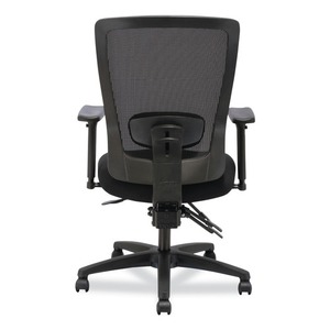 Alera ALENV41M14 Silla giratoria ergonómica con respaldo alto y malla de la serie Envy, 250 libras. Silla de Oficina Multifuncional de Gran Capacidad - Negra - Product Image 3
