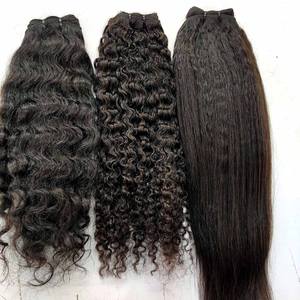 Extensions de cheveux humains indiens 100% Remy, les plus vendues, trame simple, donneur unique, fournisseur de cheveux, doux, lisses, sains - Product Image 5