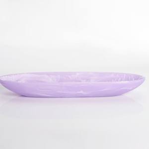 Plato de Resina Estilo Desierto Vintage, Hecho a Mano, con Diseño Personalizado, Apto para Lavavajillas, Ecológico, Moderno y de Lujo para Servir en Bodas - Product Image 1