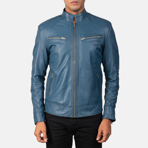Concevez Votre Propre Veste en Cuir de Mode Veste en Cuir Homme de Haute Qualité au Meilleur Prix Veste en Cuir à Manches Longues - Product Image 4
