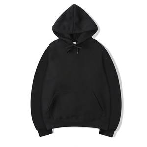 Meilleure vente Sweat à capuche en coton unisexe avec logo personnalisé brodé Pull à cordon de serrage pour hommes Sweat-shirt de sport de couleur unie pour femmes Automne - Product Image 6
