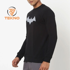 Venta al por mayor Top Trending algodón polar pulóver sudaderas para la venta al por mayor precio liso Regular Fit cuello redondo hombres sudaderas - Product Image 2