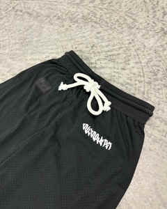 Pantalones de chándal de malla deportiva transpirable personalizados cordón algodón poliéster gimnasio correr Jogger pantalones de chándal para hombres - Product Image 5