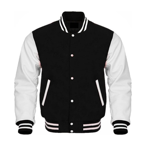 Classic Casual Winter Varsity <b>Jacket</b> for Men High Street Style with <b>Light</b> Hooded Collar Long CollegeBaseballjacket for men - Product Image 1