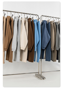 Ensemble de survêtement en molleton de coton personnalisé OEM, taille unique, sweat-shirt à capuche et pantalon de survêtement pour hommes - Product Image 4