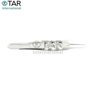Pinzas Fechtner Ring Forceps Str, Instrumentos Médicos Quirúrgicos Oftálmicos, Procedimientos Delicados de Ojos, Agarre Profesional para Microcirugía - Product Image 2