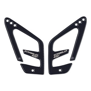 Autocollants 3D de protection de béquille de moto pour Triumph Scrambler 400 X compatibles avec les motos - Product Image 1