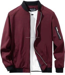 เสื้อแจ็กเก็ตผู้ชายผ้าฟลีซแขนยาวผ้าฝ้าย100% ทิ้งระเบิดสำหรับฤดูหนาวดีไซน์ไซส์ XL แบบกำหนดเอง - Product Image 1