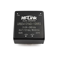 Convertidor Regulado de CC a CC de Salida Única de 10W Hi-Link URB2405YMD-10WR3 para Sistemas de Automatización Industrial URB2412YMD-10WR3