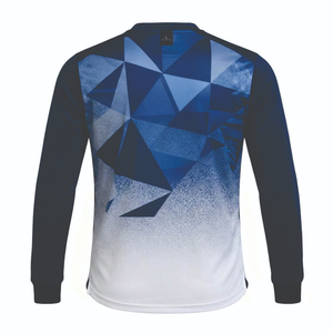 เสื้อฟุตบอลแบบกำหนดเอง ลายฟุตซอล สำหรับผู้ชายและผู้หญิง คอกลม แขนสั้น น้ำหนักเบา เป็นมิตรกับสิ่งแวดล้อม ระบายอากาศได้ดี 100% - Product Image 2