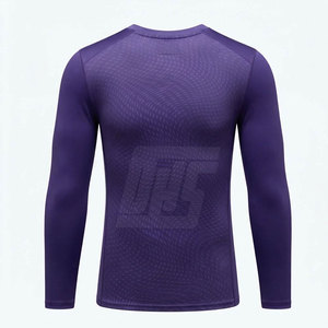 Lightweight <b>Compression</b> <b>Shirts</b> <b>Men</b> Breathable Long Sleeve Running Training Fitness Workout Athletic Sports Performance Wear - Product Image 2