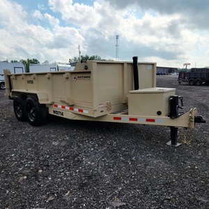 รถดัมพ์เทรลเลอร์4ล้อขนาดความจุ10ตันสำหรับการเกษตรและสินค้า - Product Image 6