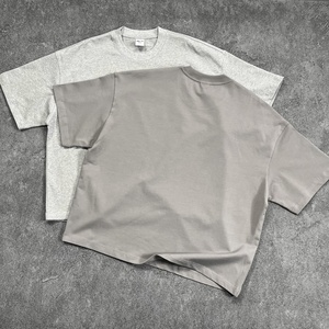 เสื้อยืดพิมพ์ลายกราฟิกสตรีทแวร์ DTG เสื้อยืดเปล่าไซส์ใหญ่ เสื้อผ้าผู้ชาย เสื้อยืดฟอกสี เสื้อยืดโอเวอร์ไซส์วินเทจสั่งทำพิเศษสำหรับผู้ชาย - Product Image 3