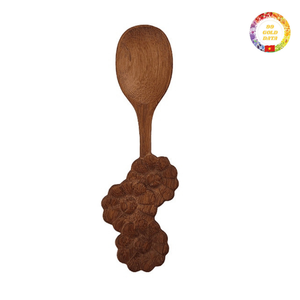 Cuchara agitadora de madera de bambú con logotipo grabado, accesorio de cocina ecológico personalizado para té, café, postre, uso - Product Image 6
