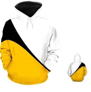 Sudadera con capucha de sublimación personalizada OEM Equipo Casual Uso de invierno Logotipo bordado Bolsillo canguro Contraste de color Ligero ODM - Product Image 3