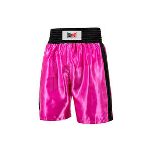 2025 nouveauté hommes Muay Thai boxe Shorts-vêtements doux 100% Polyester solide design décontracté respirant séchage rapide - Product Image 3