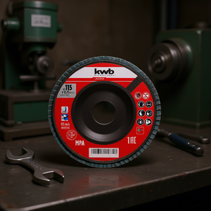 Disque à lamelles KWB 115 mm Grain P40 Expert 795634 - Meules de ponçage haute performance - Product Image 3