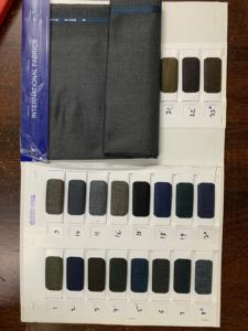 Tela de algodón polivinílico con tacto de lana dorada de alta calidad | 58 pulgadas de ancho | Ideal para pantalones de ropa informal para hombres y mujeres - Product Image 5