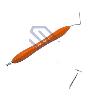 Sondes dentaires UNC 15 à code couleur, manche en silicone, détartreurs parodontaux en acier inoxydable pour la mesure de la profondeur des poches gingivales et le diagnostic - Product Image 3