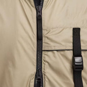 Veste coupe-vent réfléchissante imperméable de sport décontractée pour l'extérieur, couleur tan, nouvelle arrivée 2026, pour hommes, veste coupe-vent de camping - Product Image 5