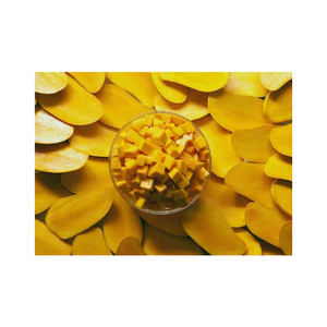 Cubos de rodajas de fruta IQF DE EXPORTACIÓN DE Mango congelado de Vietnam, embalaje completo para batidos, postre, jugo, suministro de la industria alimentaria - Product Image 4