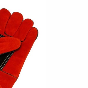 Offre Spéciale Logo personnalisé Protection thermique industrielle Gants de soudage Tig Matériau en cuir de qualité supérieure Gants de soudage de sécurité Gants de travail - Product Image 3