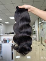 Meilleurs paquets de cheveux cambodgiens ondulés, cheveux épais non cassés, sans enchevêtrement et sans perte Vendeur de cheveux vierges bruts