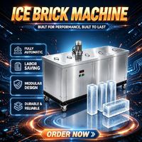 Machine automatique solaire chinoise pour la fabrication de blocs de glace de 50 kg, 10,5 tonnes et 500 kg pour Haïti