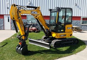 2024 JCB 35Z-1 <b>Mini</b> Hydraulic Excavator 3 Ton Engine 24.7 Horsepower Perkins Tier 4/Stage V Diesel Engine Digging Depth 10 ft - Product Image 5