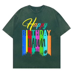 Maglietta Personalizzata per Compleanno 2026 con Nome Stampato, Regalo Casual in Cotone e Poliestere per Feste ed Eventi - Product Image 1