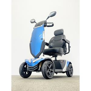 Scooter de mobilité Rascal Vecta Sport 2019, homologué route, bleu, compact, vitesse 8 mph, autonomie 20 km, capacité 159 kg, classe 3, port USB, pneus gonflables 12 pouces - Product Image 4