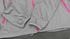 2025 chaqueta Anorak de dos capas ligera e impermeable a prueba de viento para hombre, forro de malla de secado rápido transpirable, logotipo personalizado, Fitness al aire libre - Product Image 6