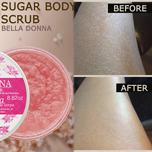 Bella Donna Sugar <b>Body</b> <b>Scrub</b> Natural Exfoliating Sugar <b>Scrub</b> with Shea Butter Olive Oil Coconut Oil Grapeseed Oil Soft Smooth - Product Image 3