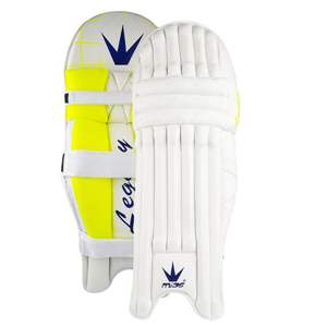 Plain <b>White</b> <b>Cricket</b> Batting Pads / Light Weight <b>Cricket</b> Pads / Customize <b>Cricket</b> Pad with Your logo and Color - Product Image 4