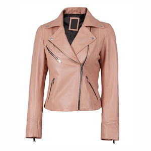 Pakistán fabrica chaqueta de cuero de talla grande de color personalizado cuero genuino en diferentes estilos chaquetas de cuero para mujer - Product Image 6