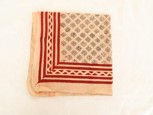 Pañuelo de algodón transpirable estampado, pañuelo cuadrado para la cabeza y cuello, para un uso diario cómodo - Product Image 5