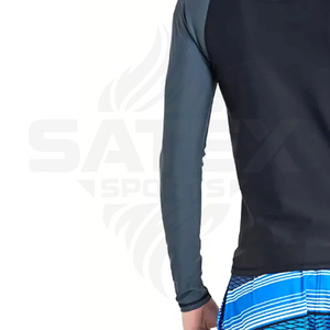 Vente en gros OEM Nouveau Rash Guard de Jiu Jitsu MMA Grappling BJJ Boxe Premium Respirant UPF50+ Séchage rapide Écologique Antibactérien - Product Image 5