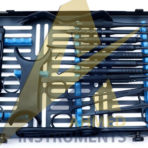 Highest Quality Dental Oral Surgery & Surgical Instruments Kit 15 Pcs <b>Black</b> Coated by SUAVE SURGICAL INSTRUMENTS - Product Image 5