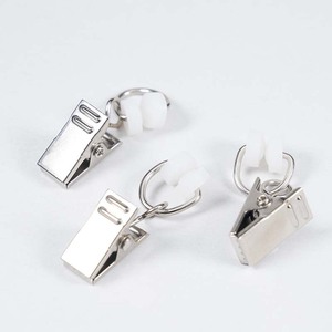 Accessoires de rideaux : Rail de rideau simple en acier style shabby chic nickel/or, modèle CH3202 - Product Image 4