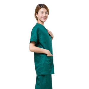 Mejores precios más vendidos para personalización 2025 Spandex elástico de moda uniforme médico de enfermera para mujeres y hombres - Product Image 4