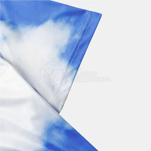 Poliéster de secado rápido Activewear camiseta fabricante en blanco gimnasio Fitness Deporte Camisetas cuello redondo entrenamiento hombres Plain Slim Fit camiseta - Product Image 5