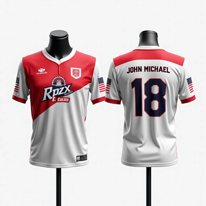 Personalizado sublimado hombres deportes Jerseys Softball baloncesto fútbol pesca transpirable cuello redondo equipo uniformes - Product Image 4