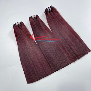 Meilleur produit 100% Extensions de cheveux Remy vietnamiens vierges crus Cheveux de trame droits personnalisés couleur du Vietnam - Product Image 1