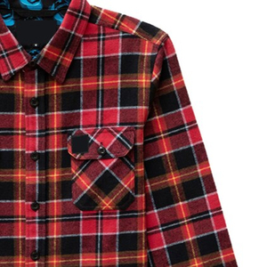 Camisa de Franela Suave para Hombre, Tejido Cepillado Cálido, Diseño de Manga Larga, Personalizable, Informal, para Trabajo al Aire Libre, Uso Diario, Estilo Elegante - Product Image 2