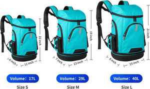 Bolsa Deportiva de Baloncesto, Mochila de Entrenamiento de Fútbol, Bolsa Deportiva de Viaje de Gran Capacidad, Bolsa de Baloncesto Usada con Compartimento para Zapatos - Product Image 2