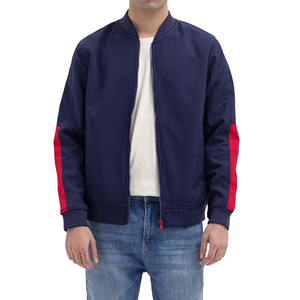 Chaqueta Bomber para Hombre, Chaqueta Bomber Personalizada con Logotipo para Hombre para Invierno, Chaqueta de Talla Grande con Cuello Alto, Chaqueta Bomber para Hombre - Product Image 1
