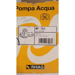BOMBA DE AGUA RENAULT Safrane Serie (08>10) 27208 WP752 Gasolina 2.0 - Product Image 4