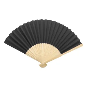 Eco-Friendly Bamboo Baper Fan Promotional Party Supplies Gadgets - Product Image 3